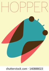 Vector Minimal Design - Hopper