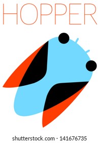 Vector Minimal Design - Hopper 