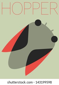 Vector Minimal Design - Hopper 