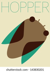 Vector Minimal Design - Hopper 