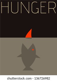 Vector Minimal Design - Hunger 