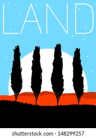 Vector Minimal Design - Land 