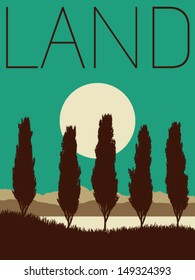 Vector Minimal Design - Land 