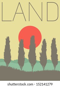 Vector Minimal Design - Land 