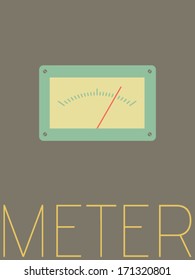 Vector Minimal Design - Meter 