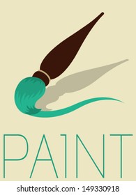 Vector Minimal Design - Paint 