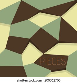 Vector Minimal Design - Pieces 