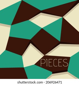 Vector Minimal Design - Pieces 