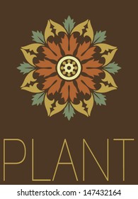 Vector Minimal Design - Plant