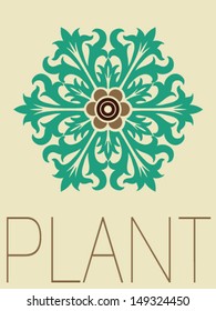 Vector Minimal Design - Plant 
