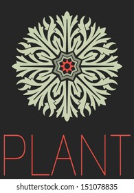Vector Minimal Design - Plant 