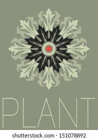 Vector Minimal Design - Plant 