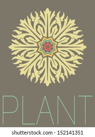 Vector Minimal Design - Plant 