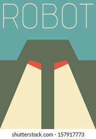 Vector Minimal Design - Robot 