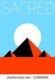 Vector Minimal Design - Sacred 