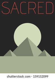 Vector Minimal Design - Sacred 