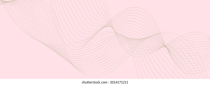 Vector minimal dynamic background, abstract creative digital waves background, modern landing page concept. Abstract smooth waves for brochure, website, flyer design, banner.	