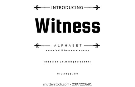 Vector minimal font - modern futuristic design. Creative English alphabet, thin Latin letters