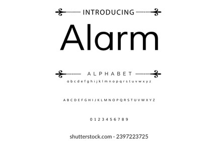 Fuente mínima vectorial - diseño futurista moderno. Alfabeto inglés creativo, letras latinas delgadas