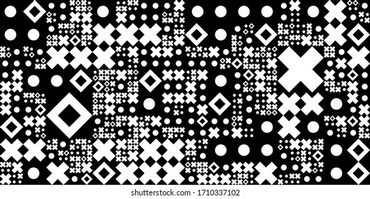 Vector minimal geometric background. Universal abstract  pattern for wallpaper, web or prints cover, textile, ceramic tile etc.