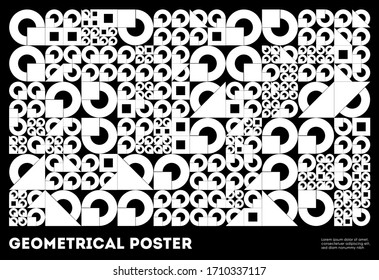Vector minimal geometric background. Universal abstract  pattern for wallpaper, web or prints cover, textile, ceramic tile etc.