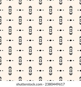  Vector minimal geometric seamless pattern. Small linear element modern lux fabric design textile swatch ladies dress, man shirt all over print block 