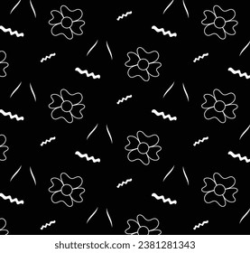 vector minimal illustration. Simple minimalist seamless pattern. fashionable template for design. paper wrapping pattern. background