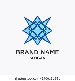 Vector minimal logo for banner, poster, flyer