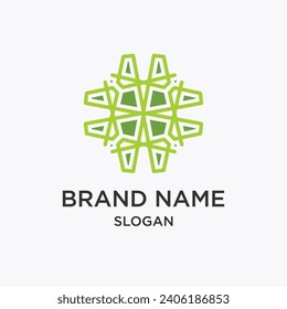 Vector minimal logo for banner, poster, flyer