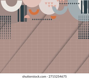 Vetor mínimo moderno abstrato fundo com gradiente cor criativo design