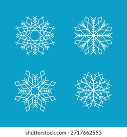 Diseño de Vector y nevadas mínimas 