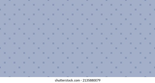 Vector minimalist background. Subtle geometric seamless pattern with tiny floral shapes, small crosses. Simple abstract minimal texture in soft blue color. Modern delicate geo design for decor, print