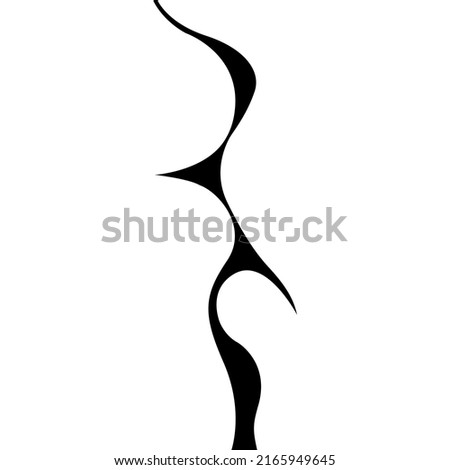 vector minimalist black and white illustration of silhouette of two passionately kissing people in love isolated on white background. useful for Valentines day cards, print, design elements, poster.