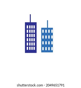 Vector minimalist building logo or building logo 