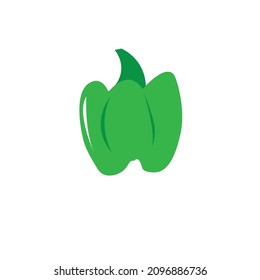 Imagen o logotipo del capsicum minimalista vector