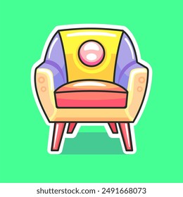 vector minimalist chairs, elegant chairs, luxury chairs, work chairs, watermelon theme 