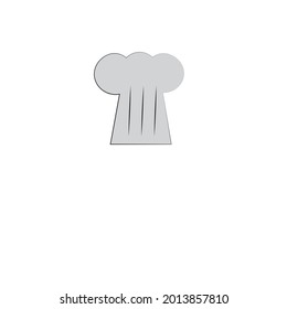 vector minimalist chef logo or minimalist clipart