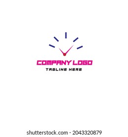 logotipo o ilustración de una empresa vectorial o plana