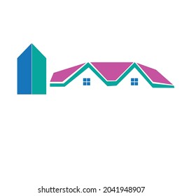 vector minimalist or flat illustration of building or landmark 
