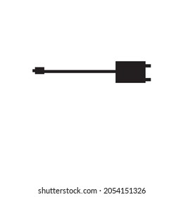 vector minimalist mobile charger or charger illustration