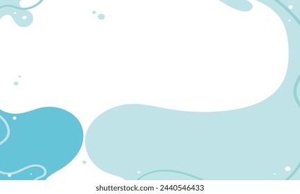 Vector minimalist neutralcolored fluid shape abstract background vector illustration