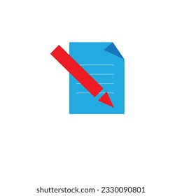 Vector minimalist office icons set or clip arts 