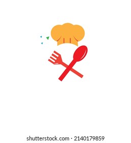 
Logo des minimalistischen Vektorrestaurants oder flaches Logo