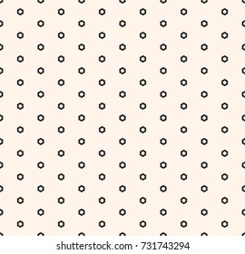 Vector minimalist seamless pattern with small hexagons. Simple geometric abstract background. Subtle monochrome texture. Black and beige colors. Repeat design for decoration, prints, fabric, textile