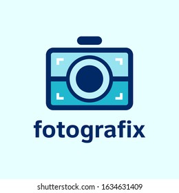 Vector minimalistic collection of photography logo templates. Photography vintage and modern badges and photo labels. Photocam logotypes
