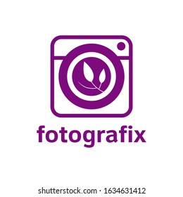 Vector minimalistic collection of photography logo templates. Photography vintage and modern badges and photo labels. Photocam logotypes