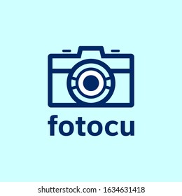 Vector minimalistic collection of photography logo templates. Photography vintage and modern badges and photo labels. Photocam logotypes