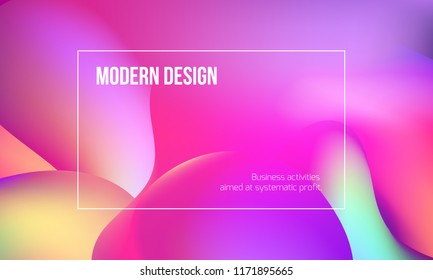 vector minimalistic colorful background. bright trend colors Creative design graphics for posters, sites, printing. Vector line gradient halftone. frame for text Modern Art graphics.