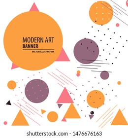 vector minimalistic colorful background. bright trend colors Creative design graphics for posters, sites, printing. Vector line gradient halftone. frame for text Modern Art graphics.