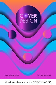 Vector minimalistic cover design. Template for brochure, education, business, web design.
